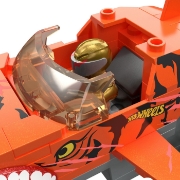 Imagine HOT WHEELS MONSTER TRUCK MEGA SET CONSTRUCTIE CURSA TIGER SHARK CHOMP