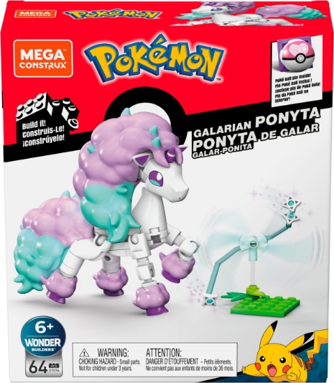 Imagine POKEMON MEGA CONSTRUX GALARIAN PONYTA