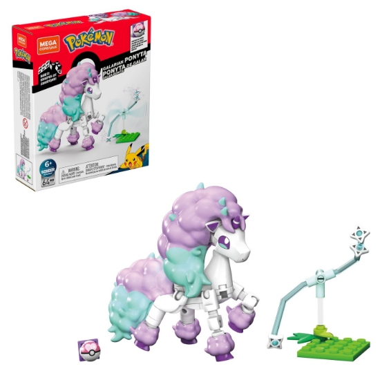 Imagine  Pokemon Mega Construx Galarian Ponyta