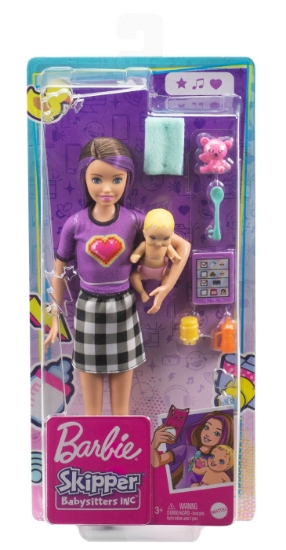 Imagine BARBIE PAPUSA SKIPPER FIRST JOBS BABYSITTER PAPUSA SATENA