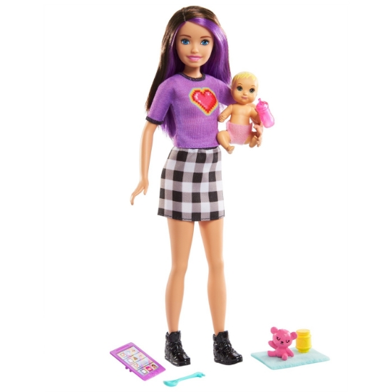 Imagine BARBIE PAPUSA SKIPPER FIRST JOBS BABYSITTER PAPUSA SATENA
