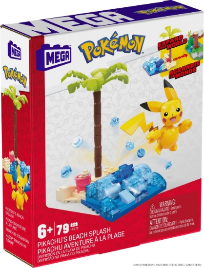 Imagine Pokemon Mega set de construcție Plaja lui Pikachu