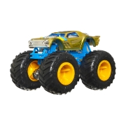 Imagine HOT WHEELS MONSTER TRUCK CAMION NIGHT SHIFTER CU CULORI SCHIMBATOARE SCARA 1:64