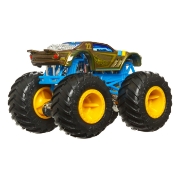 Imagine HOT WHEELS MONSTER TRUCK CAMION NIGHT SHIFTER CU CULORI SCHIMBATOARE SCARA 1:64