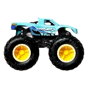 Imagine HOT WHEELS MONSTER TRUCK CAMION PODIUM CRASHER CU CULORI SCHIMBATOARE SCARA 1:64