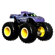 Imagine HOT WHEELS MONSTER TRUCK CAMION PODIUM CRASHER CU CULORI SCHIMBATOARE SCARA 1:64