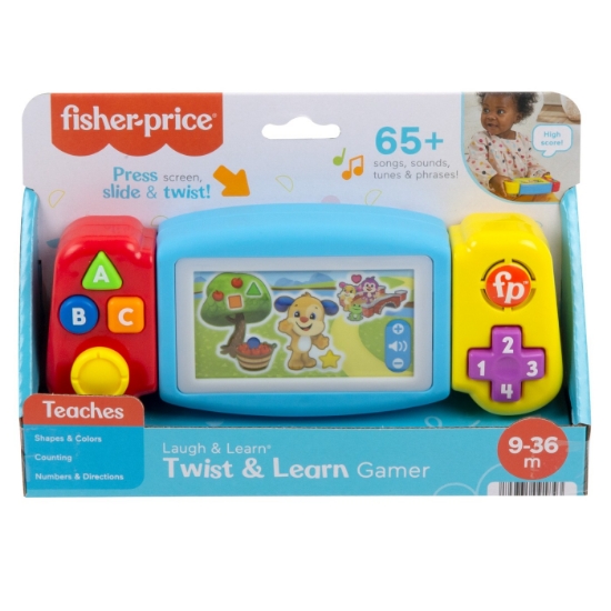 Imagine FISHER PRICE LAUGH&LEARN CONSOLA BEBE IN LIMBA ROMANA