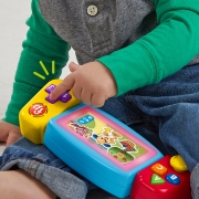 Imagine FISHER PRICE LAUGH&LEARN CONSOLA BEBE IN LIMBA ROMANA