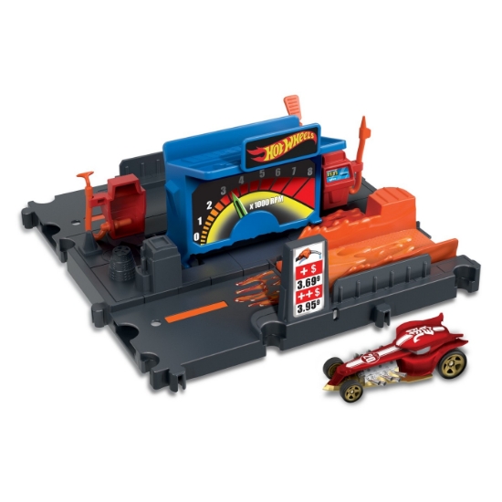 Imagine Hot Wheels City Explorer pistă Fuel Station Shift