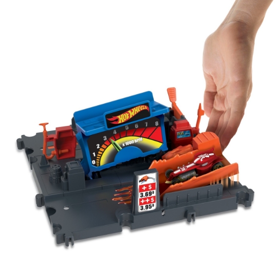 Imagine Hot Wheels City Explorer pistă Fuel Station Shift