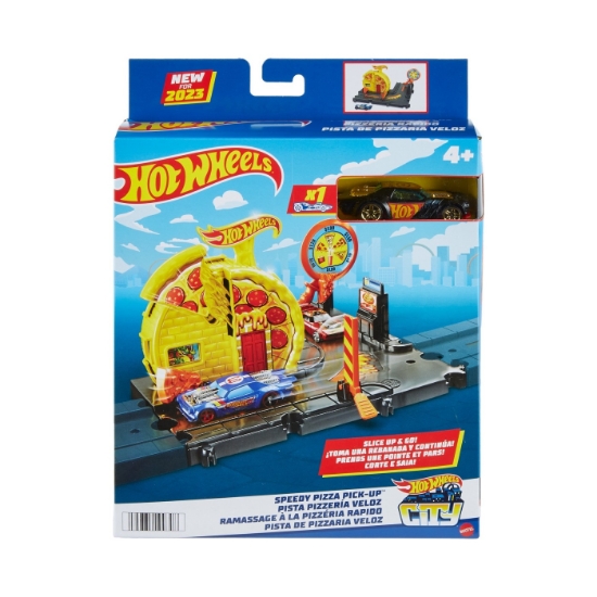 Imagine Hot Wheels City Explorer Speedy Pizza Pick Up