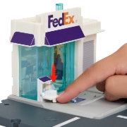 Imagine MATCHBOX SET ACTION DRIVERS CENTRUL DE COLETE FEDEX
