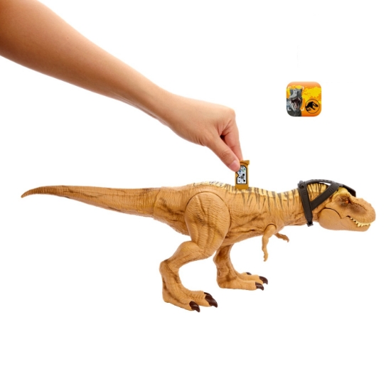 Imagine JURASSIC WORLD DINO TRACKERS HUNT 'N CHOMP DINOZAUR TYRANNOSAURUS REX 