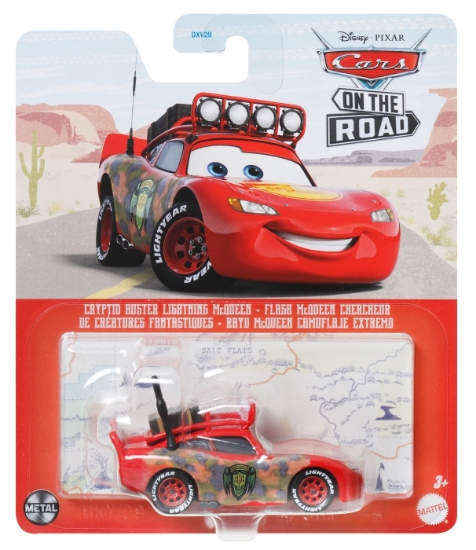 Imagine MASINUTA METALICA CARS3 PERSONAJUL CRYPTID BUSTER FULGER MCQUEEN