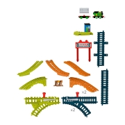 Imagine Thomas set de joacă cu locomotiva Push Along Percy și accesorii