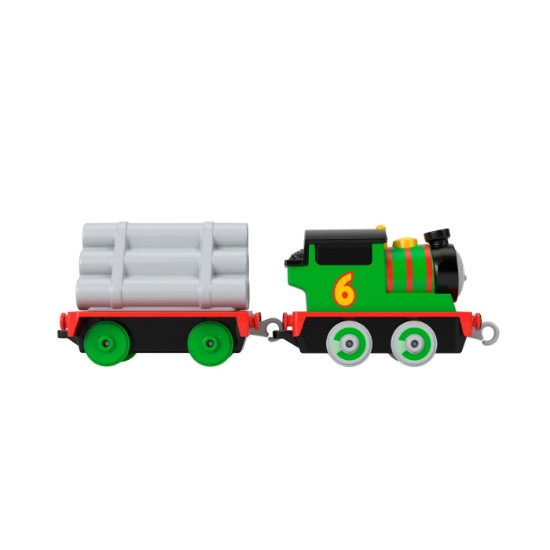 Imagine Thomas set de joacă cu locomotiva Push Along Percy și accesorii
