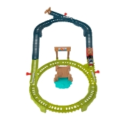 Imagine Thomas set de joacă cu locomotiva Push Along Thomas și accesorii