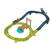Imagine Thomas set de joacă cu locomotiva Push Along Thomas și accesorii