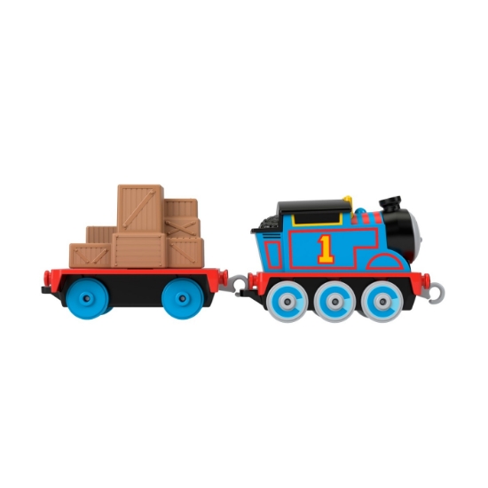 Imagine Thomas set de joacă cu locomotiva Push Along Thomas și accesorii