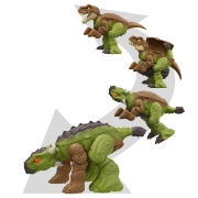 Imagine JURASSIC WORLD FIERCE CHANGERS DOUBLE DANGER DINOZAUR TRANSFORMABIL TYRANNOSAURUS REX SI ANKYLOSAURUS MARO
