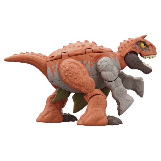 Imagine JURASSIC WORLD FIERCE CHANGERS DOUBLE DANGER DINOZAUR TRANSFORMABIL CARNOTAURUS SI STEGOSAURUS