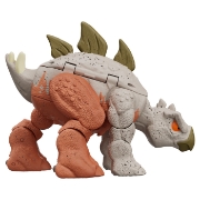 Imagine JURASSIC WORLD FIERCE CHANGERS DOUBLE DANGER DINOZAUR TRANSFORMABIL CARNOTAURUS SI STEGOSAURUS