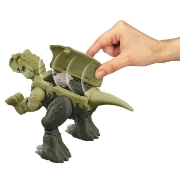 Imagine JURASSIC WORLD FIERCE CHANGERS DOUBLE DANGER DINOZAUR TRANSFORMABIL TYRANNOSAURUS REX SI ANKYLOSAURUS VERDE