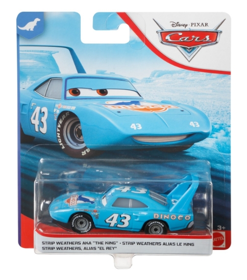 Imagine MASINUTA METALICA CARS3 PERSONAJUL THE KING