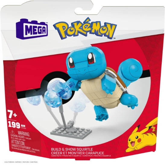 Imagine POKEMON MEGA CONSTRUX SET DE CONSTRUCTIE SQUIRTLE 
