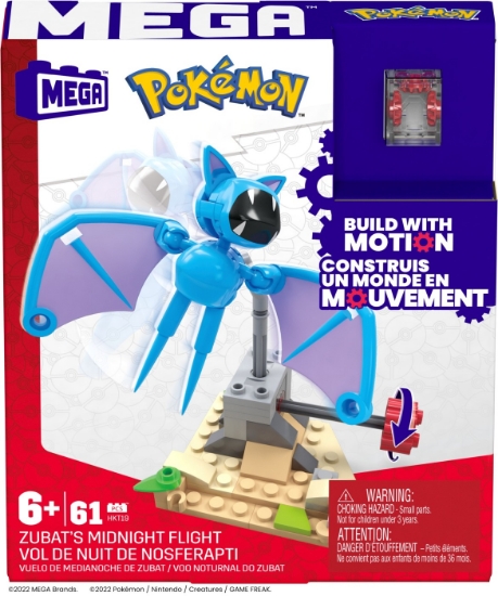 Imagine POKEMON MEGA SET DE CONSTRUCTIE ZBORUL DE NOAPTE AL ZUBAT