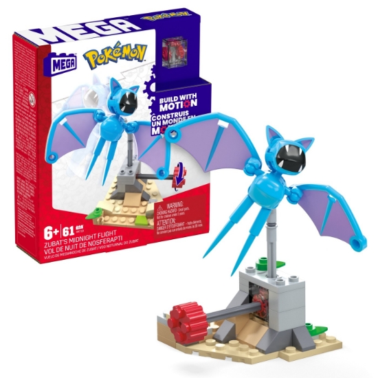 Imagine  Pokemon Mega set de construcție Zborul de noapte al Zubat