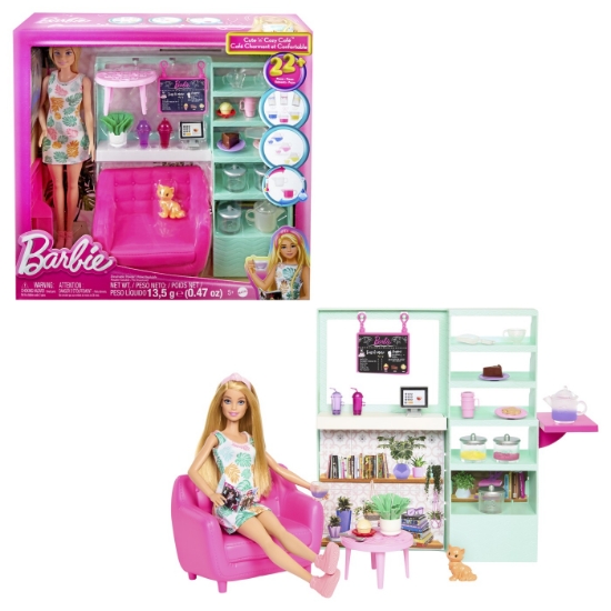 Imagine BARBIE SET PAPUSA BARBIE SI CEAINARIE