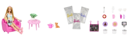 Imagine BARBIE SET PAPUSA BARBIE SI CEAINARIE