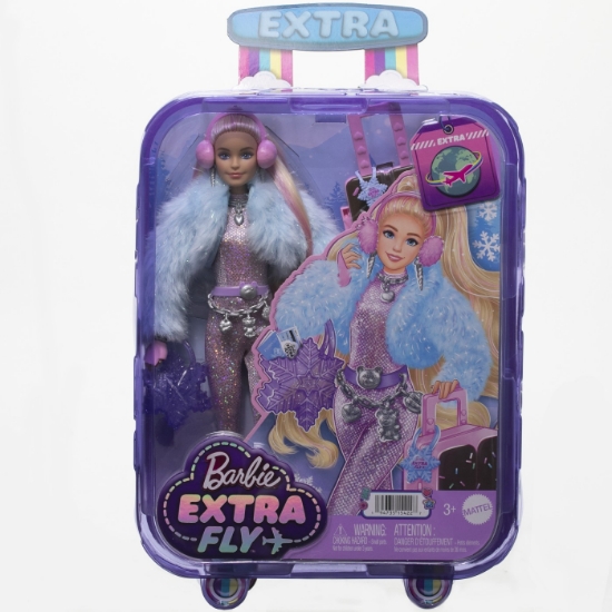 Imagine BARBIE EXTRA FLY PAPUSA BARBIE BLONDA LA MUNTE