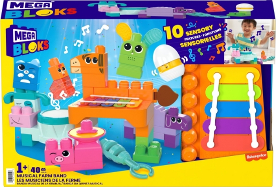 Imagine MEGA BLOKS SET DE CONSTRUCTIE 40 PIESE