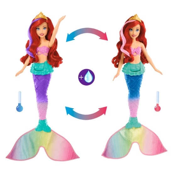 Imagine DISNEY PRINCESS PAPUSA PRINTESA ARIEL SIRENA