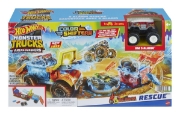 Imagine HOT WHEELS MONSTER TRUCK ARENA SMASHERS COLOR SHIFTERS SALVAREA LUI 5ALARM