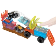 Imagine HOT WHEELS MONSTER TRUCK ARENA SMASHERS COLOR SHIFTERS SALVAREA LUI 5ALARM