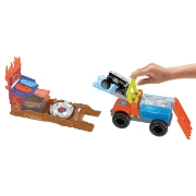 Imagine HOT WHEELS MONSTER TRUCK ARENA SMASHERS COLOR SHIFTERS SALVAREA LUI 5ALARM