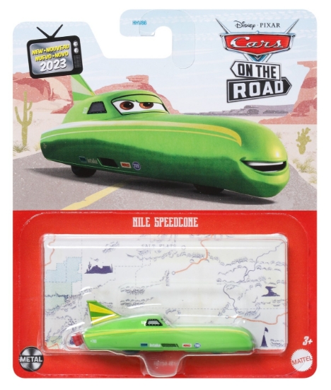 Imagine MASINUTA METALICA CARS3 PERSONAJUL NILE SPEEDCONE