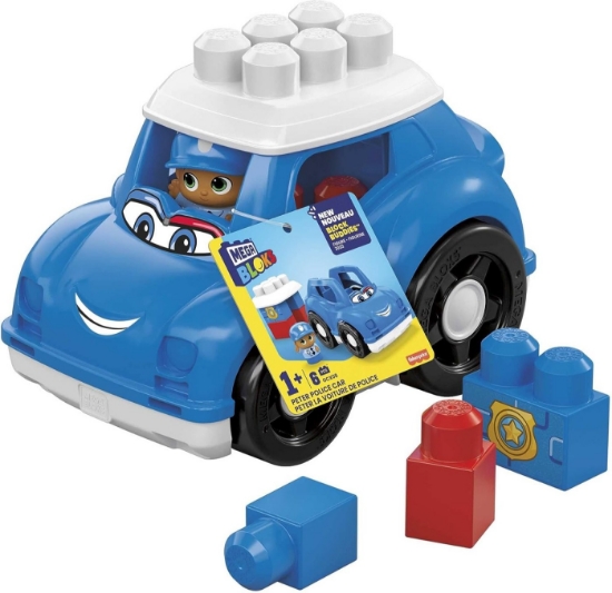 Imagine MEGA BLOKS FIRST BUILDERS VEHICUL PETER POLICE
