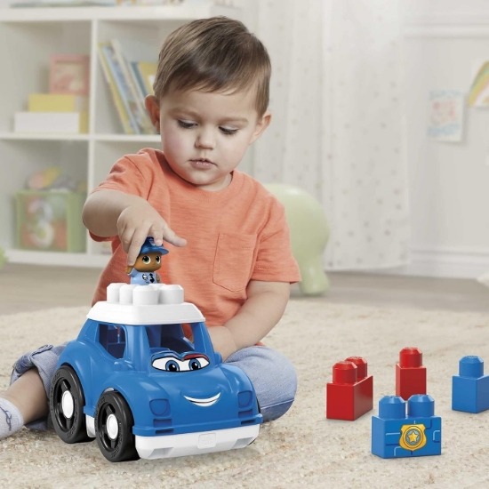 Imagine Mega Bloks First Builders Vehicul Peter Police