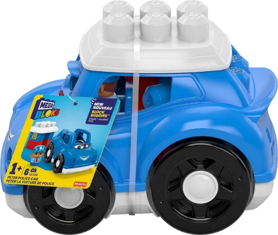 Imagine Mega Bloks First Builders Vehicul Peter Police