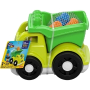 Imagine MEGA BLOKS FIRST BUILDERS VEHICULUL DE RECICLAT A LUI RAPHY