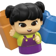 Imagine MEGA BLOKS FIRST BUILDERS VEHICULUL DE RECICLAT A LUI RAPHY