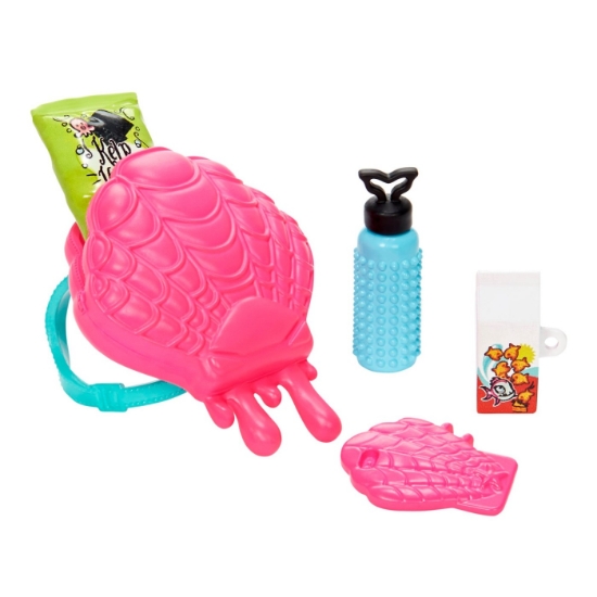 Imagine MONSTER HIGH PAPUSA LAGOONA BLUE CU ANIMALUT SI ACCESORII