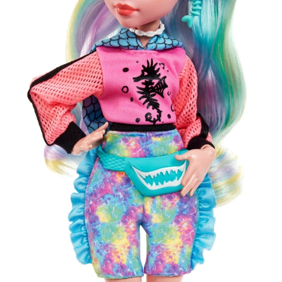 Imagine MONSTER HIGH PAPUSA LAGOONA BLUE CU ANIMALUT SI ACCESORII