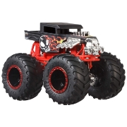 Imagine HOT WHEELS MONSTER TRUCK SI MASINUTA METALICA BONE SHAKER
