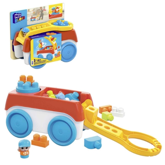 Imagine Mega Bloks Set de construcție 20 piese – Căruțul care se învârte