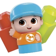 Imagine MEGA BLOKS SET DE CONSTRUCTIE 20 PIESE CARUCIORUL CARE SE INVARTE